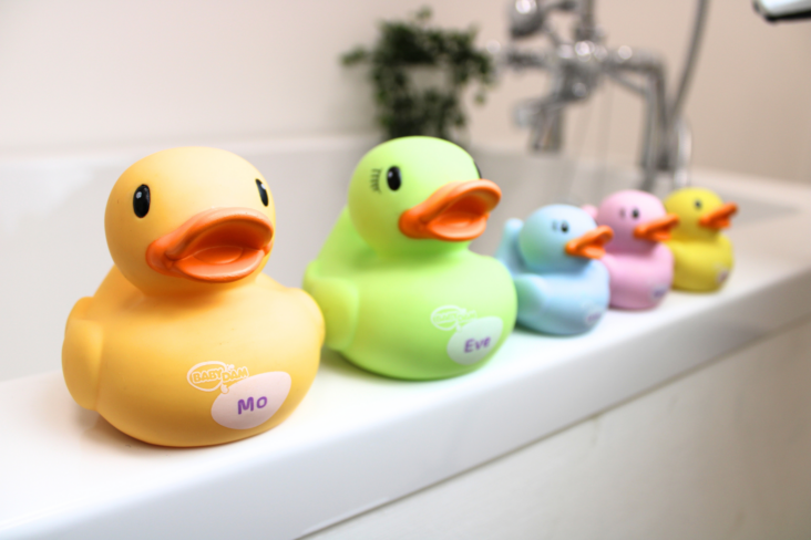 Ducks for babies bath time